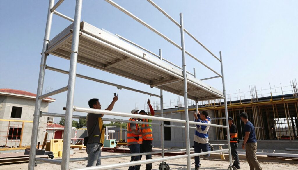 rollgerüst mobiles geruest