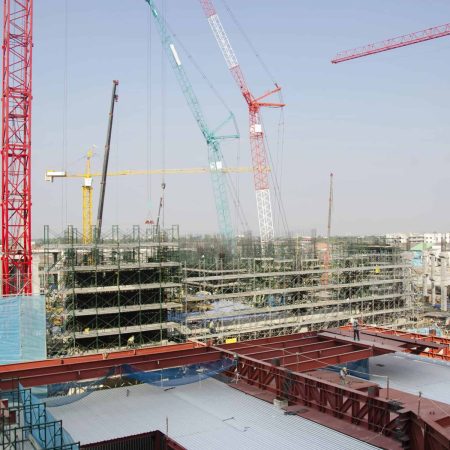 Industrial scaffolding